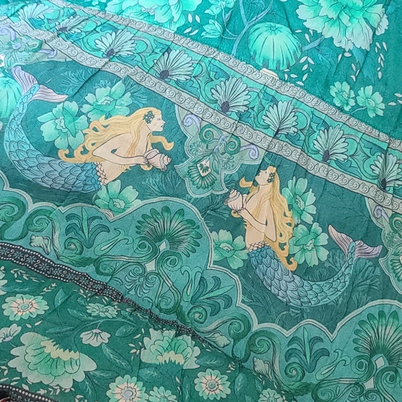 New spell designs revolve seashell green gown S - Picture 7 of 14